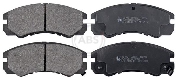 Brake Pad Set, disc brake 36793