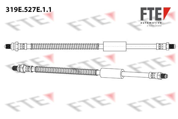 319E.527E.1.1 FTE fékcső