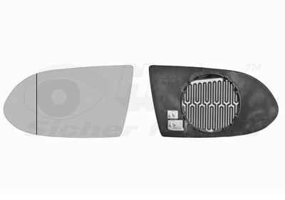 VAN WEZEL 3790837 Mirror Glass, exterior mirror