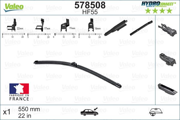 BALAI EG  HF55 HYDROCONNECT  55CM