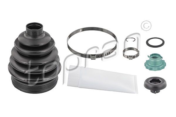 Faltenbalgsatz, Antriebswelle