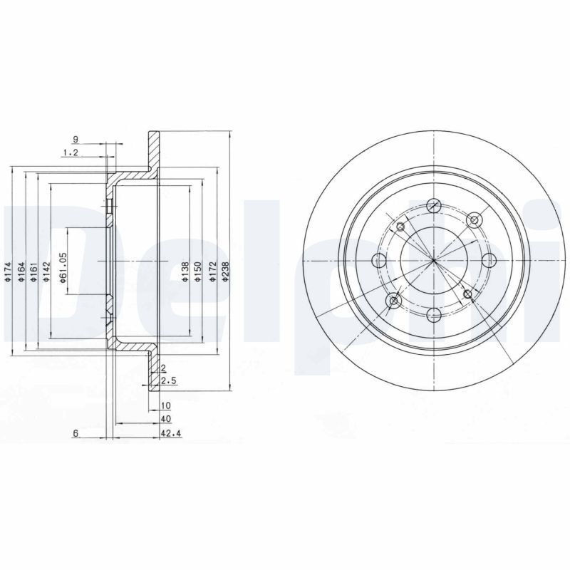 Brake Disc BG2538