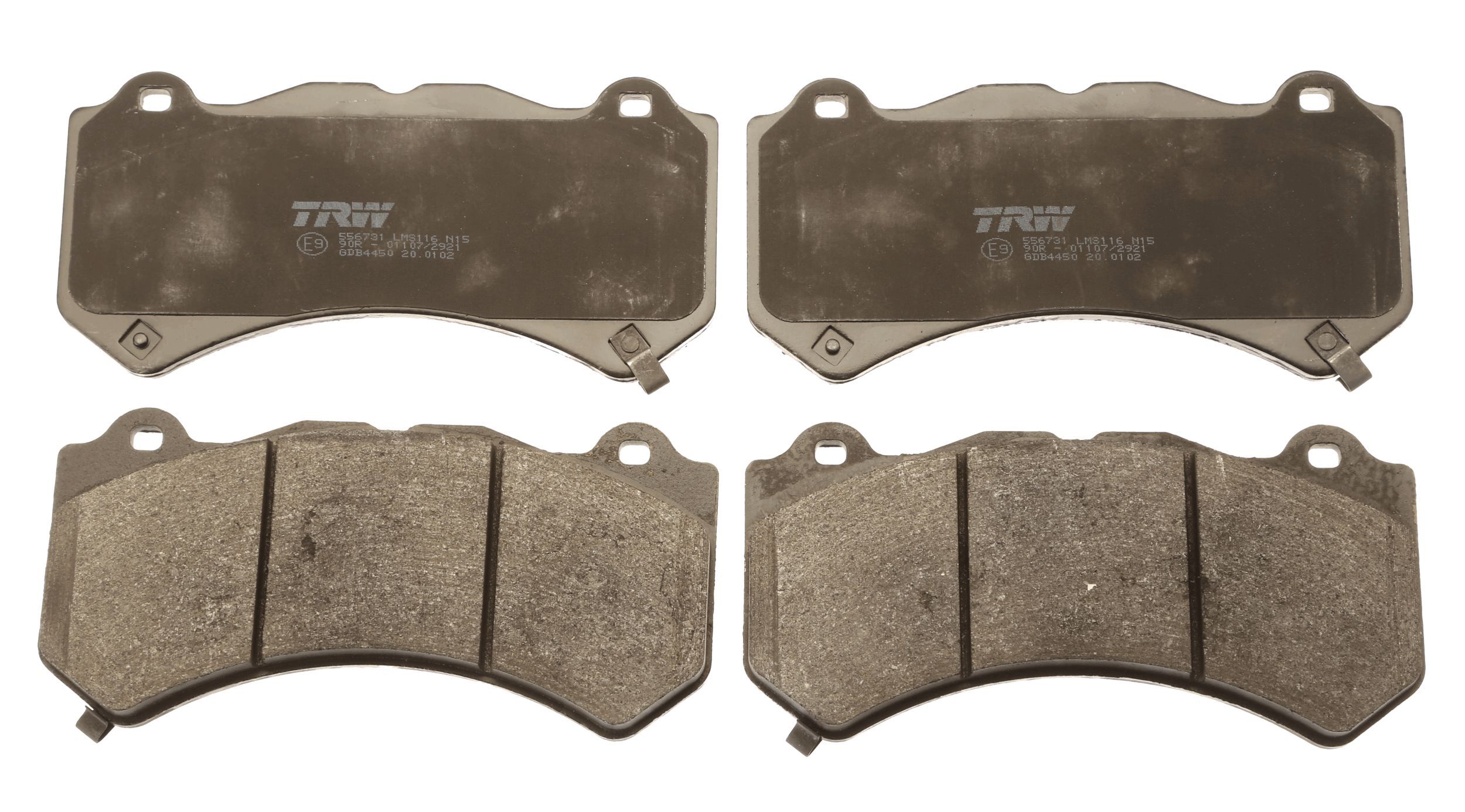 TRW DISC BRAKE PADS - TecDoc 2