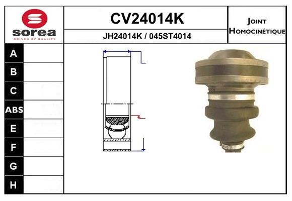 Gelenksatz, Antriebswelle