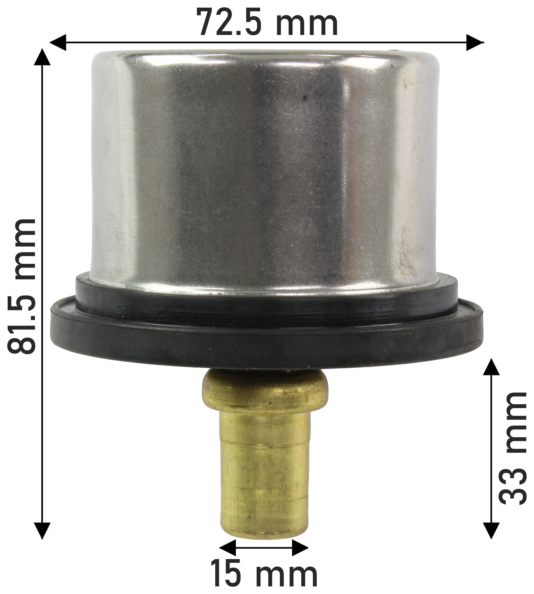 THERMOSTAT 58MM DIA 82C DAF/VOLVO - TecDoc 2