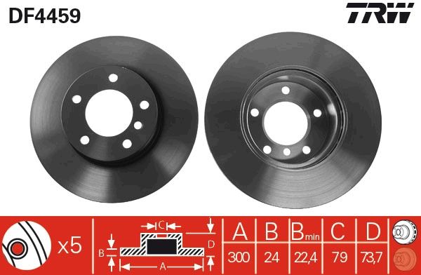 Brake Disc DF4459