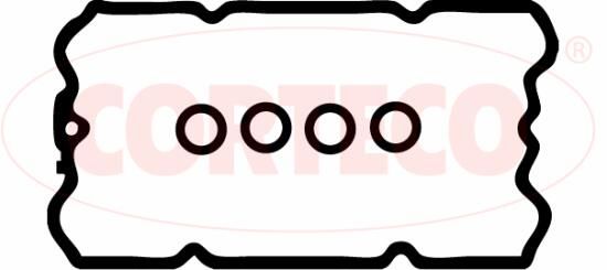 CORTECO 423347P - Dichtungssatz, Zylinderkopfhaube