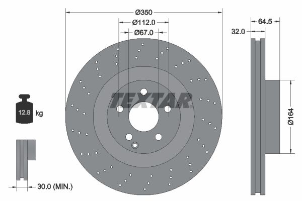 Brake Disc 92176405