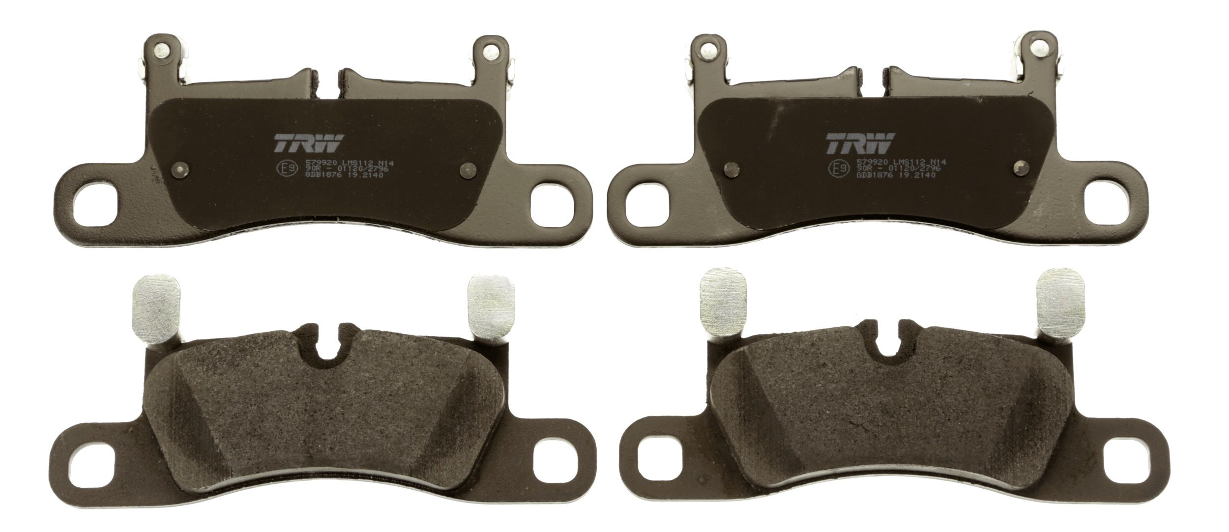 TRW DISC BRAKE PADS - TecDoc 2