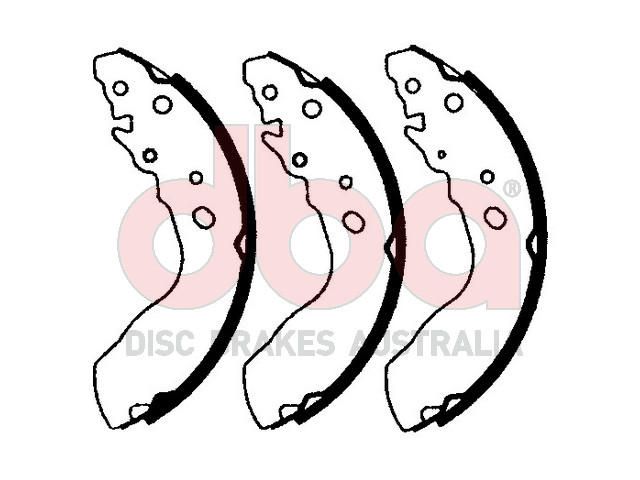 Street Series Brake Shoes [Suzuki Vitara 254mm] - TecDoc Only