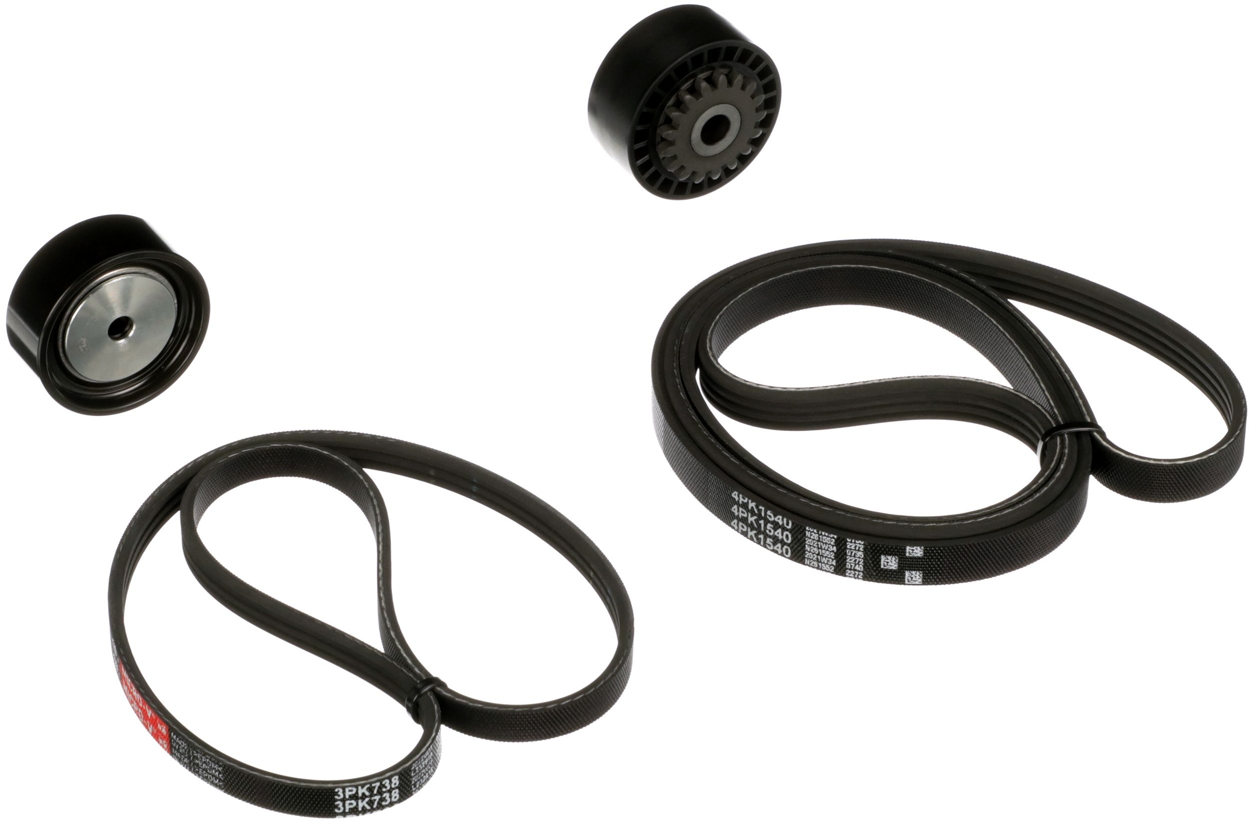 GATES K063PK738 - Keilrippenriemensatz Micro-V®