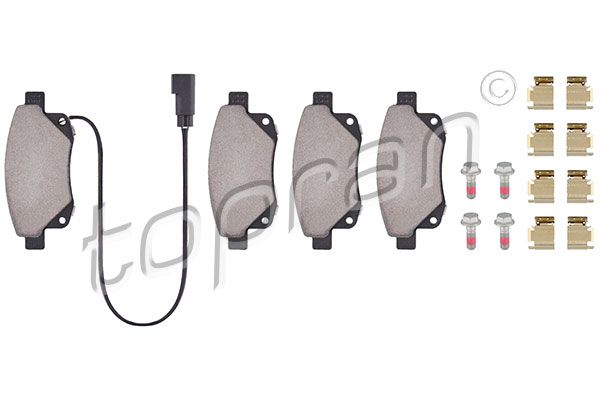 Bremsbelagsatz, Scheibenbremse