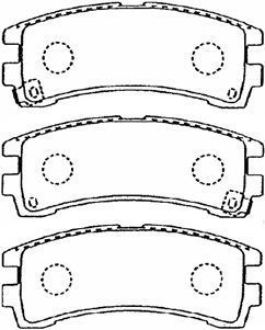 Juego de balatas de freno