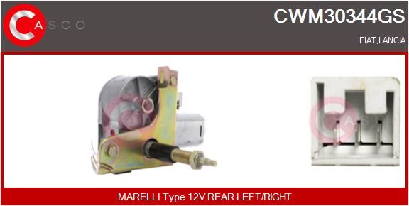 CWM30344GS CASCO Genuine törlőmotor
