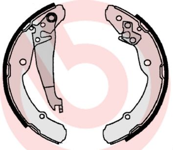 Brake Shoe Set S 85 516