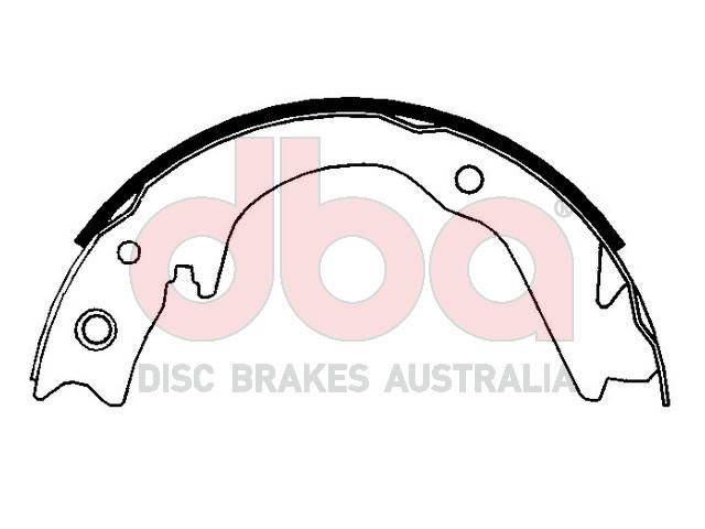 Street Series Brake Shoes [Subaru Parking Brake 192mm] - TecDoc Only
