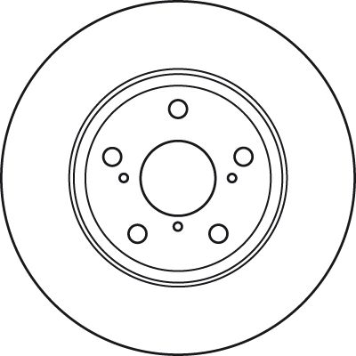 TRW BRAKE DISC - TecDoc 2