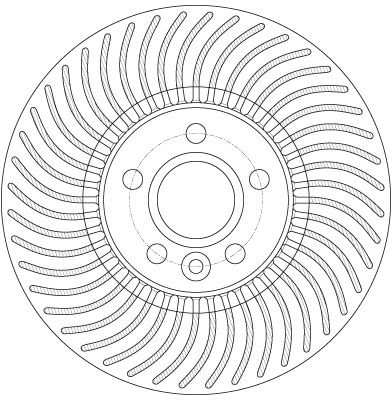 TRW BRAKE DISC - TecDoc 2