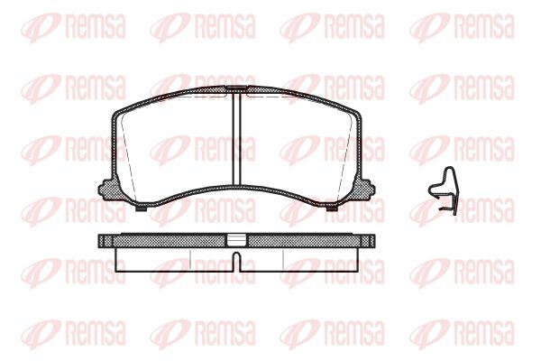 Premium Front Brake Pad Set Premium Front Brake Pad Set