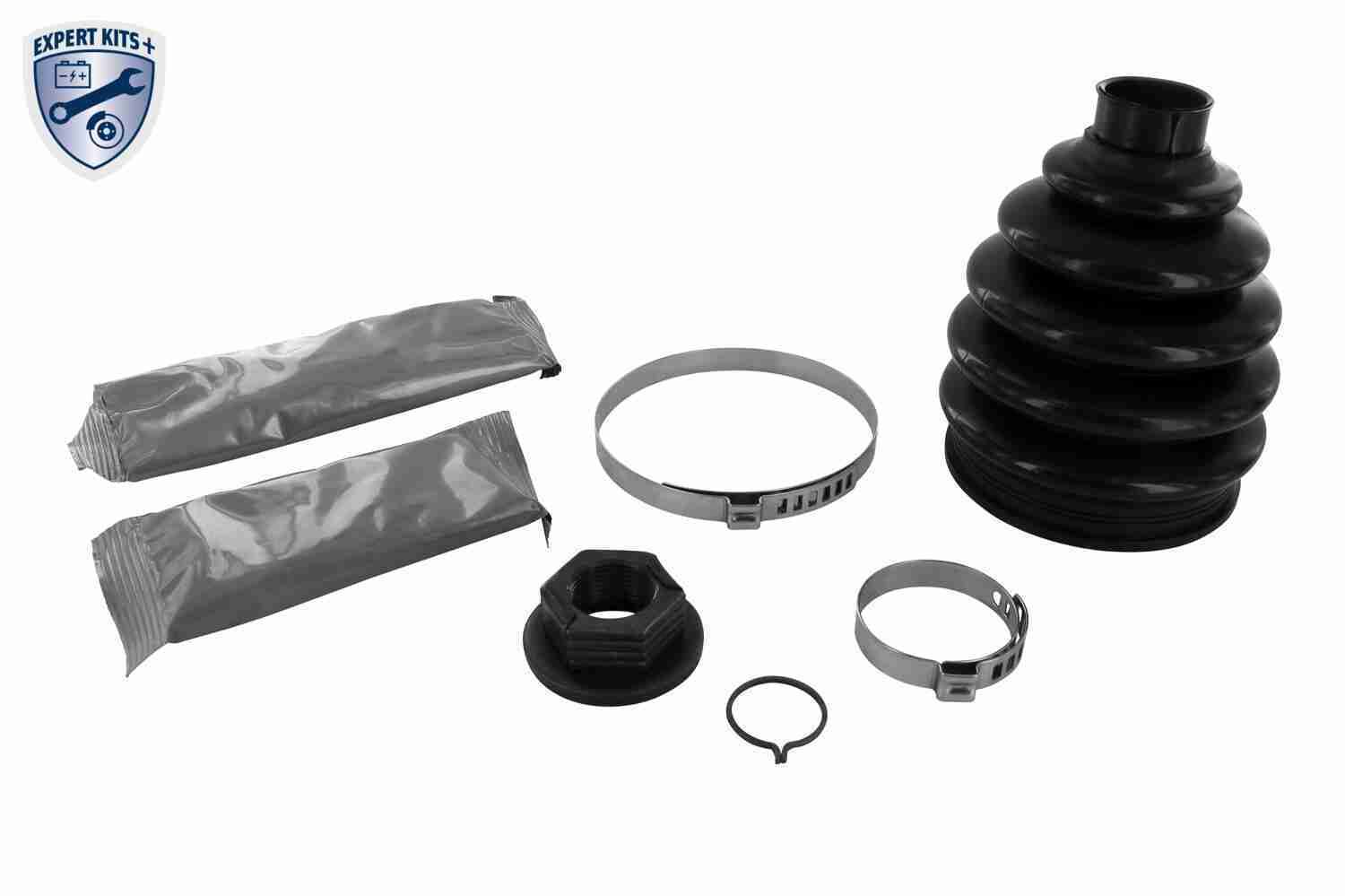 Faltenbalgsatz, Antriebswelle