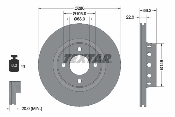 Brake Disc 92060600