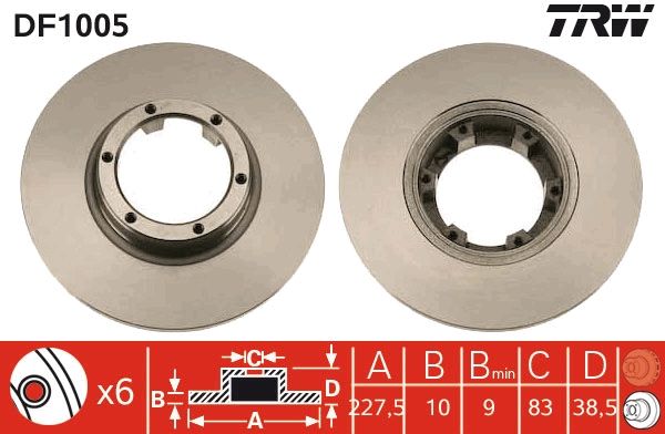 PAIRE DE DISQUES  9900