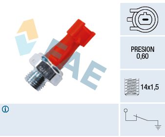 Oil Pressure Switch 12431