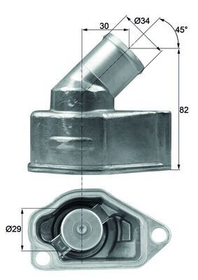 Thermostat, Kühlmittel