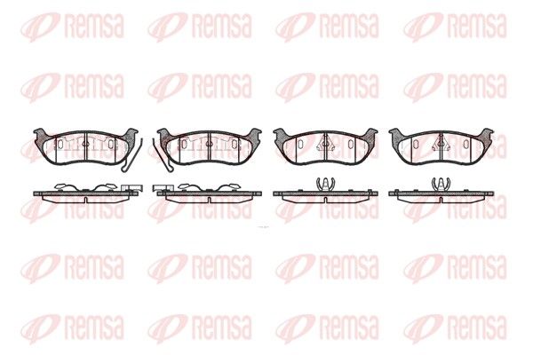 Premium Front Brake Pad Set Premium Front Brake Pad Set