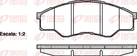 Premium Front Brake Pad Set Premium Front Brake Pad Set