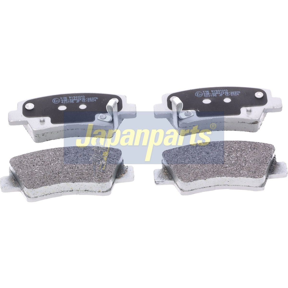 JAPANPARTS PP-K06AF - Bremsbelagsatz, Scheibenbremse