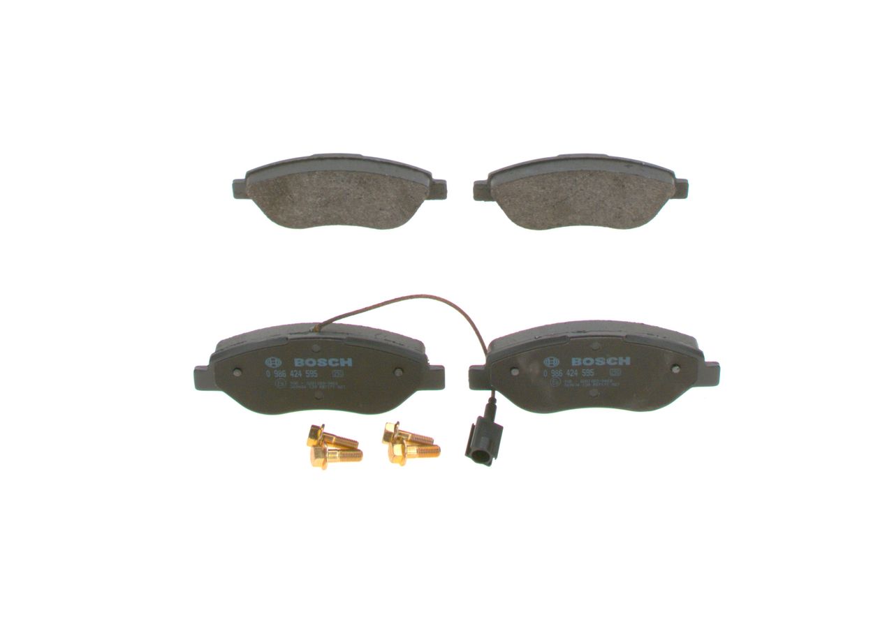 Brake Pad Set, disc brake 0 986 424 595