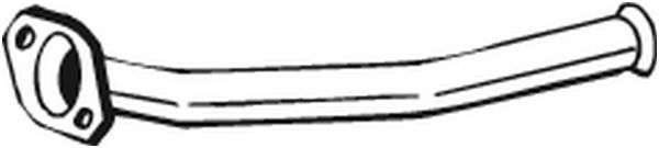 BOSAL 741-017 - Abgasrohr