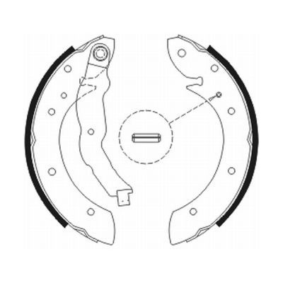 Brake Shoe Set C0R011ABE