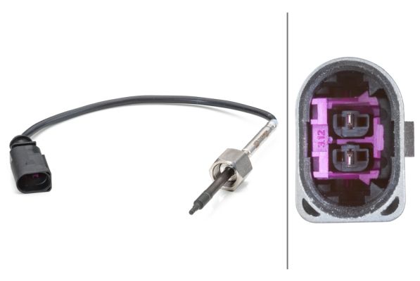 Hella 6PT 014 494-161 Sensor, Abgastemperatur
