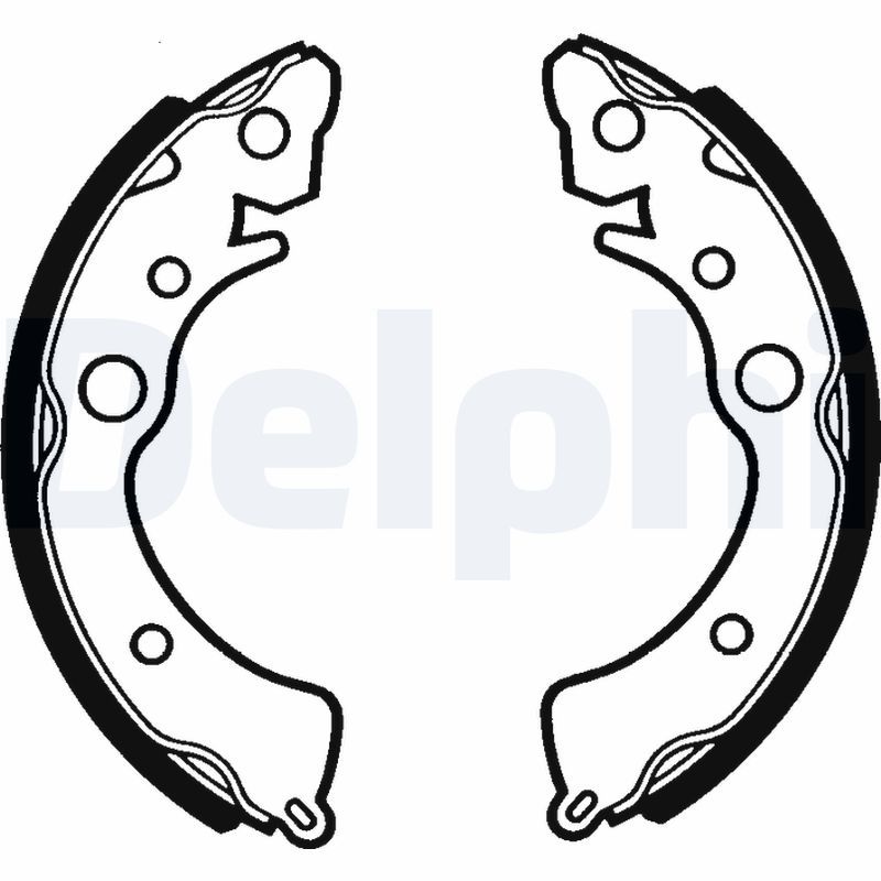 BRP BRS1288 Brake Shoe Set