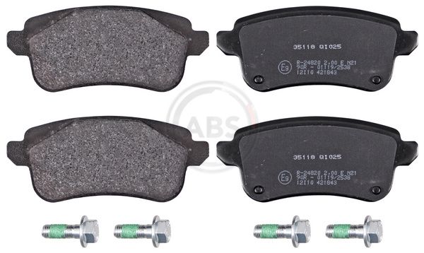 Brake Pad Set, disc brake 35118