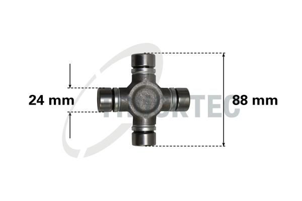 TRUCKTEC AUTOMOTIVE 02.34.042 - Gelenk, Gelenkwelle