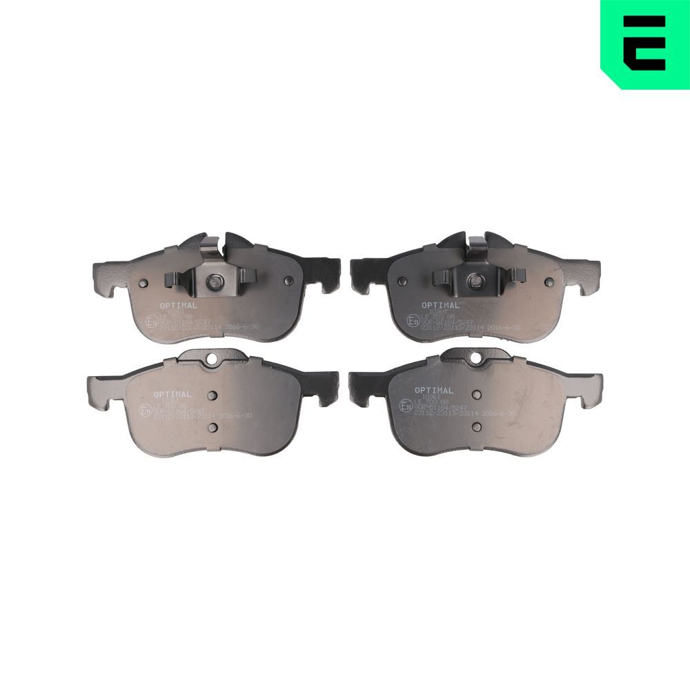 OPTIMAL BP-10361 - Bremsbelagsatz, Scheibenbremse