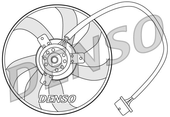 Fan, engine cooling DER32003