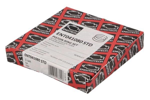 ENGITECH ENT041080 STD - Kolbenringsatz