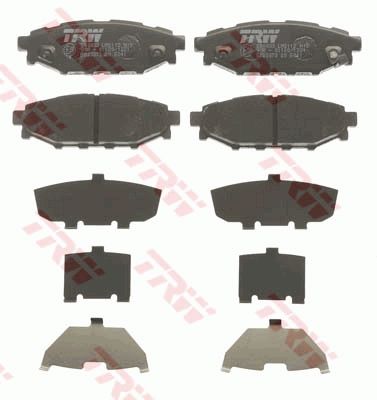 TRW DISC BRAKE PADS - TecDoc 2