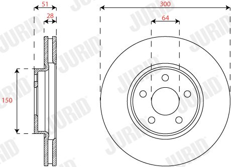 Brake Disc 563313JC