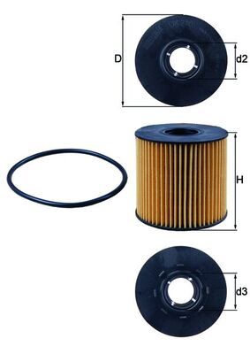 Oil Filter OX 210D