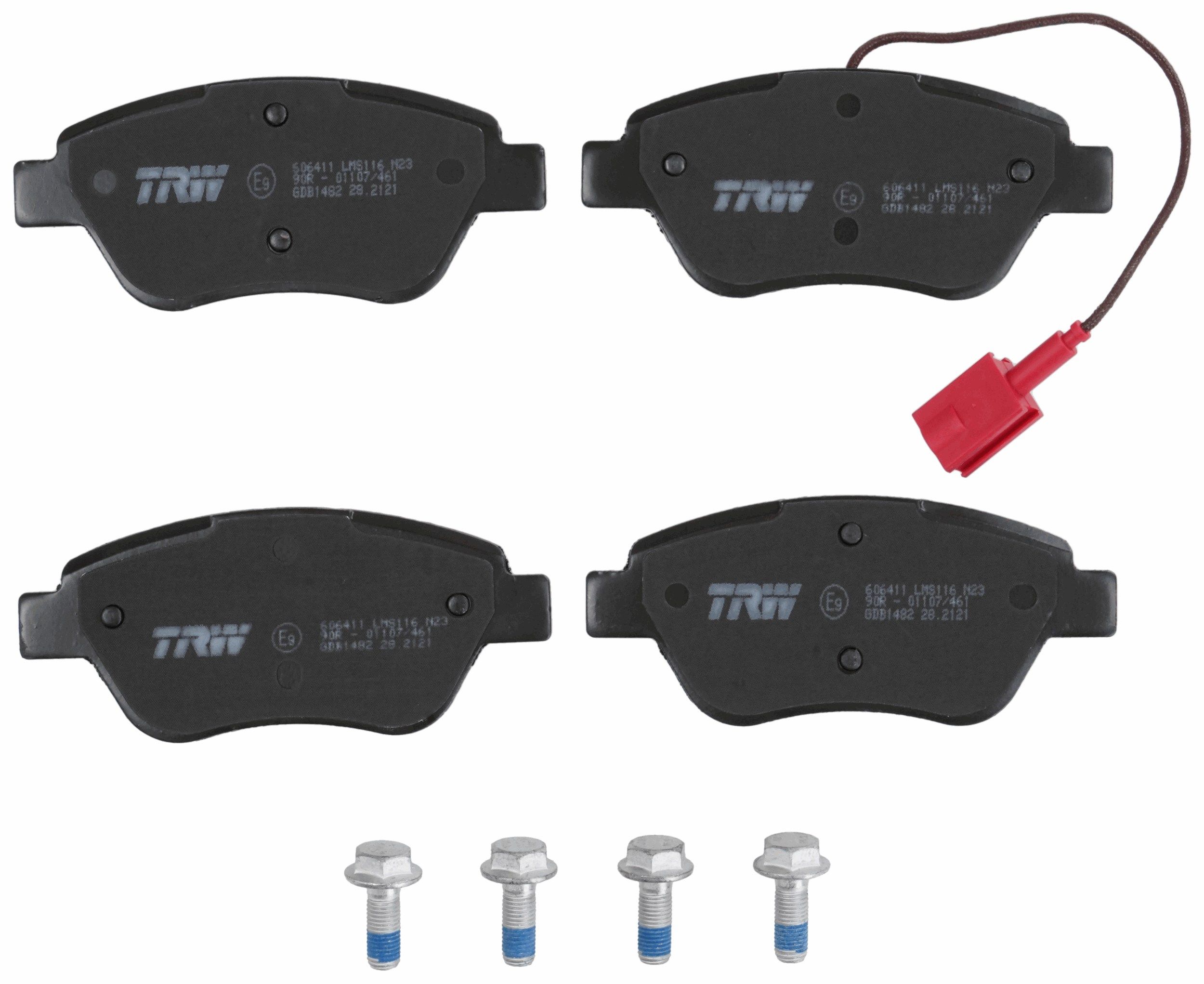 TRW DISC BRAKE PADS - TecDoc 2
