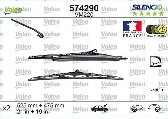 SIL CARTON VM220 X2 VW GOLF 4