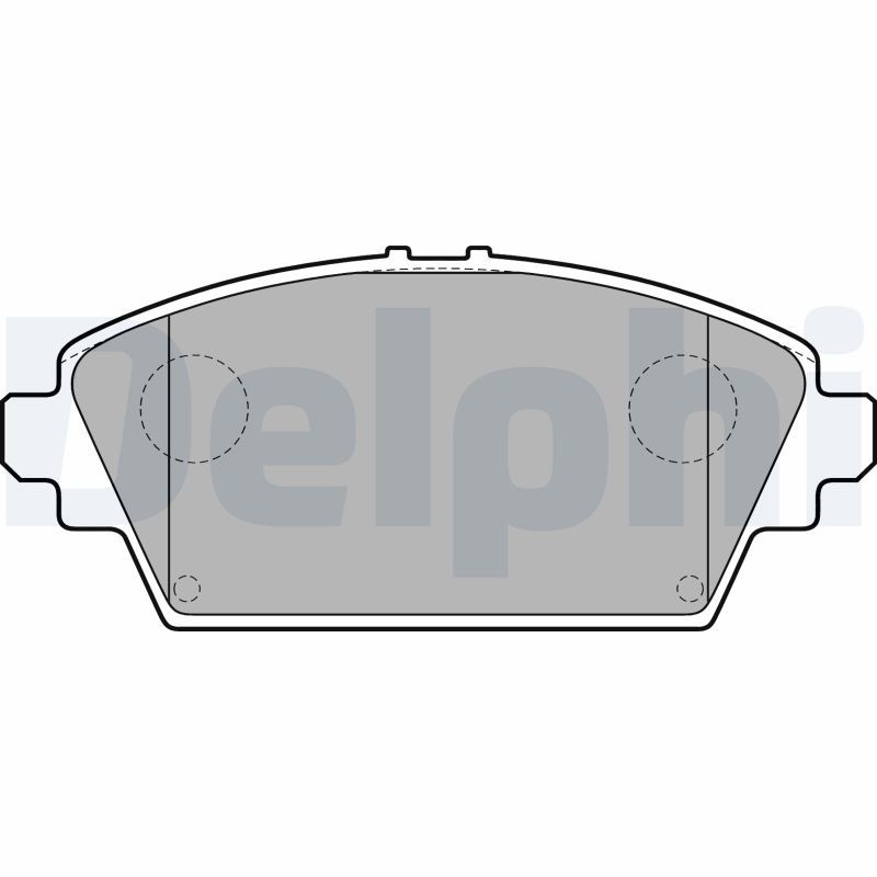 Brake Pad Set, disc brake LP1732