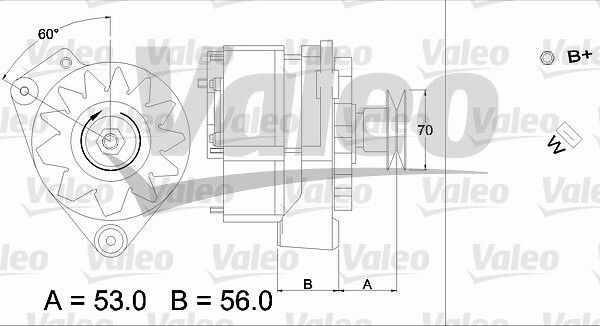 VALEO 436191 - Generator