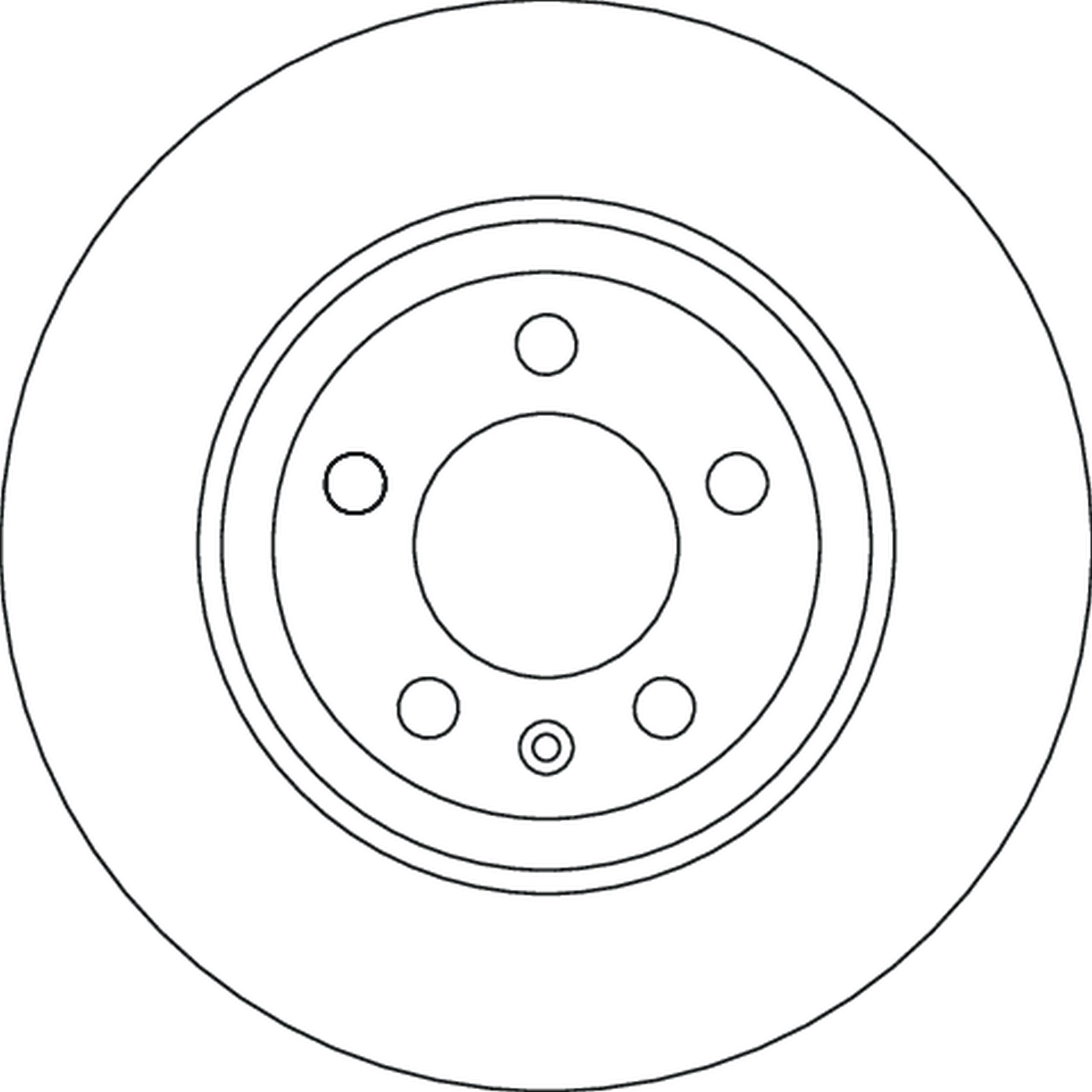TRW DF4624 Brake Disc