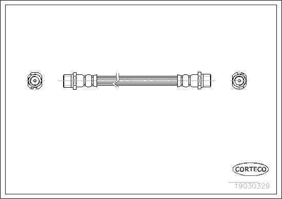 Brake Hose 19030329